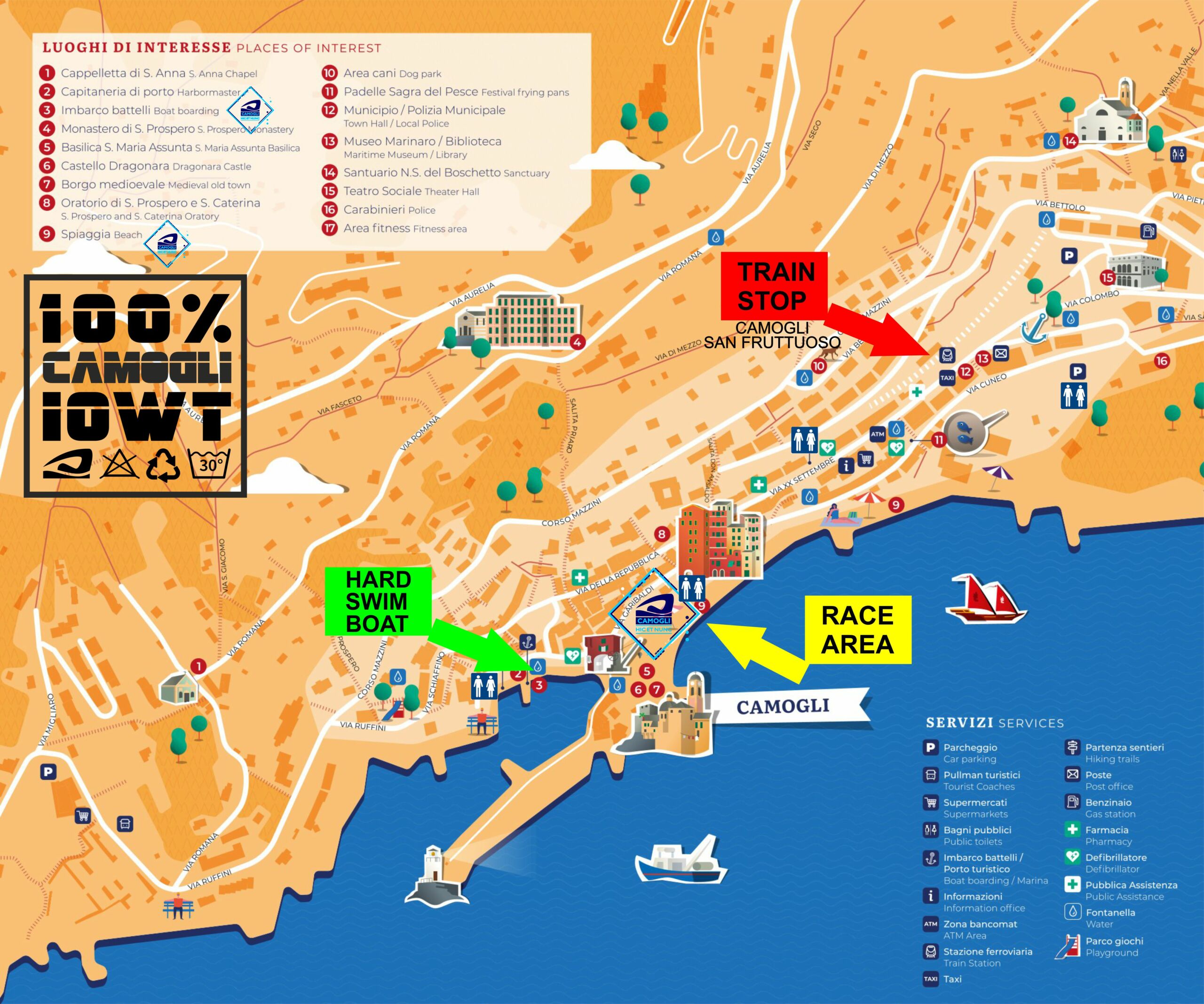 Mappa IOWT Camogli