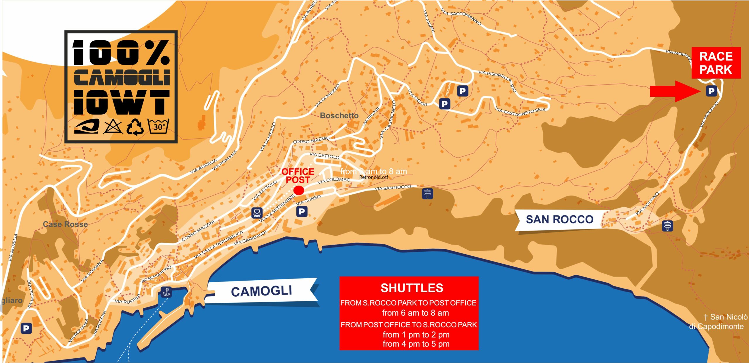 Parcheggi IOWT Camogli