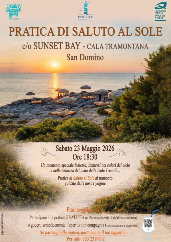 Saluto al sole Tremiti