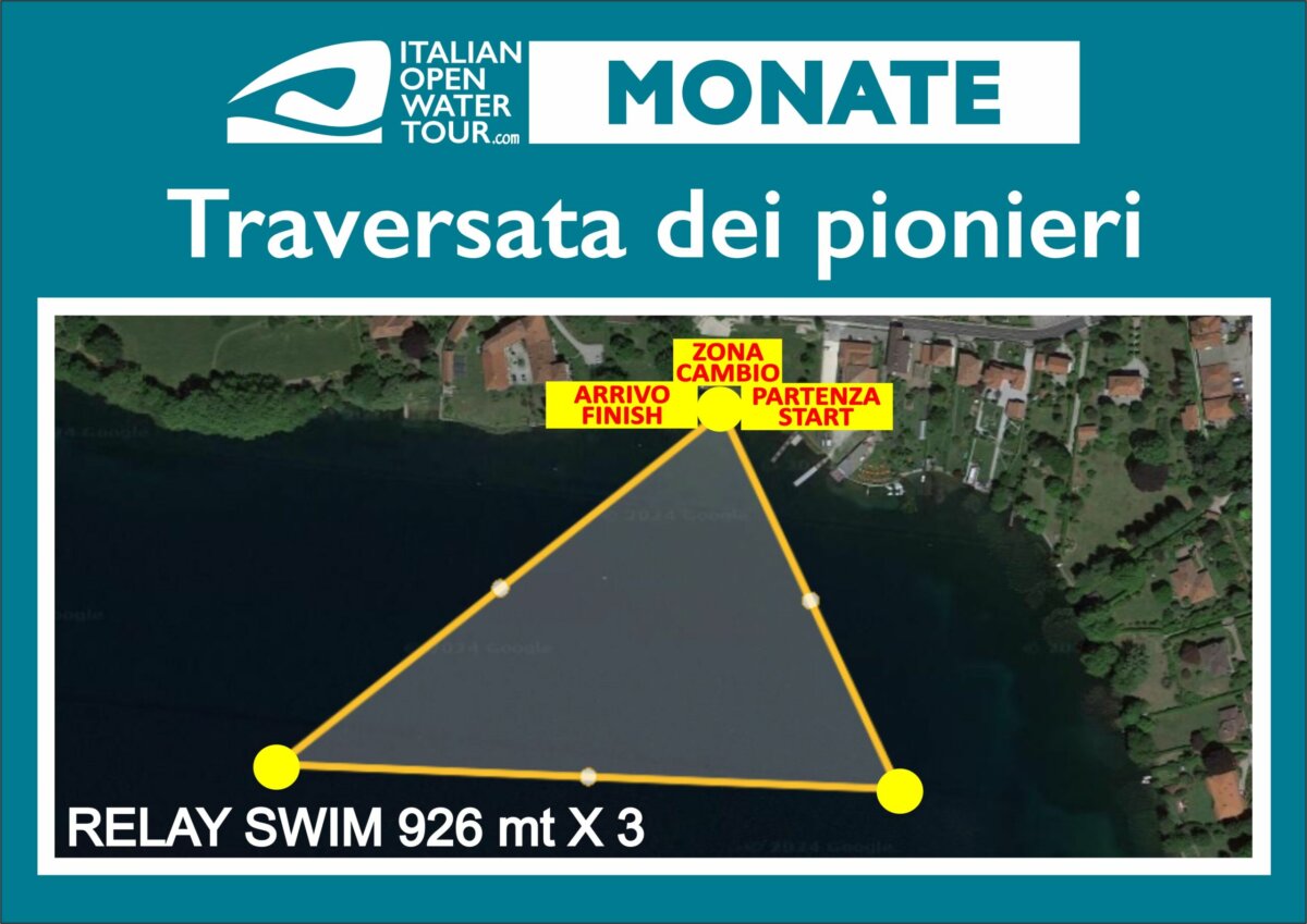 Percorso RELAY SWIM IOWT Monate